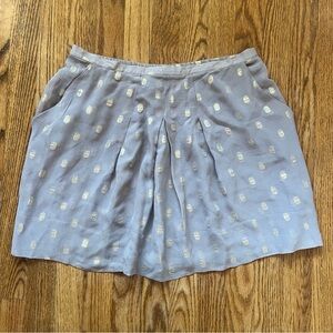 Brochu Walker silk skirt with metallic spots